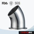 Stainless Steel Sanitary 45D Bend Elbow with Clamp (JN-FT4004)